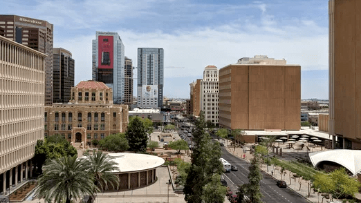 View of downtown Phoenix, Arizona